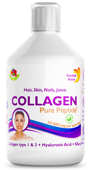 Swedish Nutra Collagen Powder 10 000 mg (bovine), 500 мл